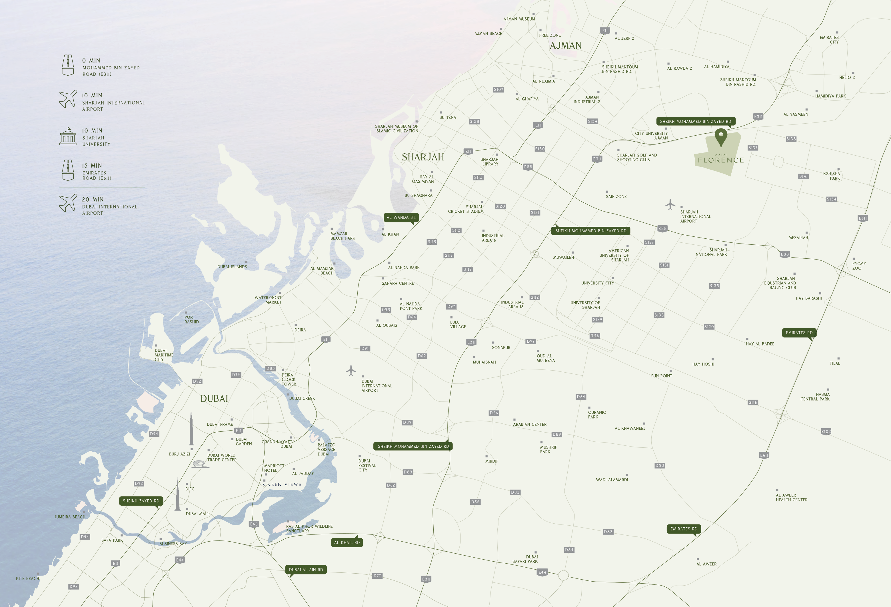Verified Florence location plan
